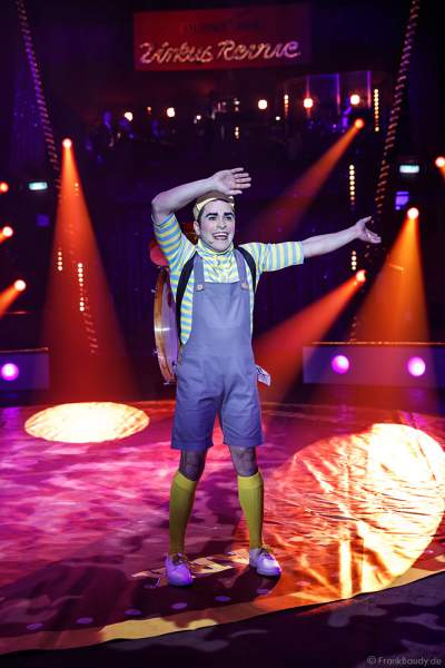 Matute Alvarez bei der Zirkus Revue im Europa-Park zur Wintersaison 2018/2019