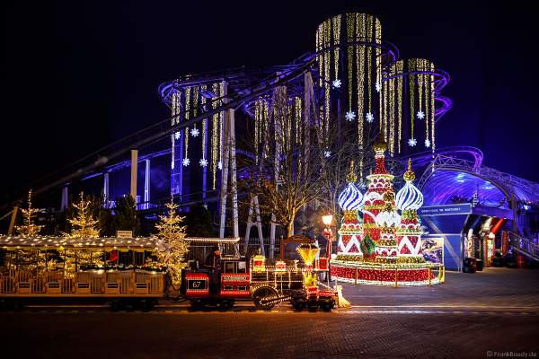 Tausende Lichter erleuchten den Europa-Park in der Wintersaison 2018/2019
