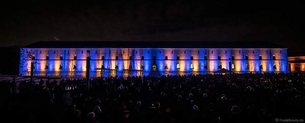 Einweihung am Paradeplatz in Germersheim beim neuen Einkaufszentrum Fachmarktzentrum Stadtkaserne