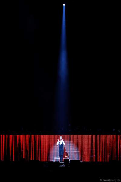 Blockflötist Gabor Vosteen bei Night of the Proms 2018 in der SAP Arena Mannheim
