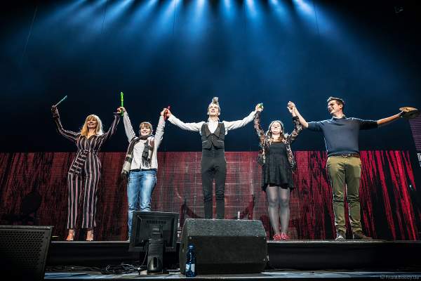 Blockflötist Gabor Vosteen bei Night of the Proms 2018 in der SAP Arena Mannheim