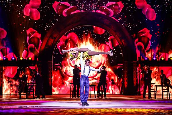Alexey Rogonov und Alina Ustimkina bei der Eisshow SHOWTIME von Holiday on Ice in der Festhalle Frankfurt und SAP Arena Mannheim 2018-2019