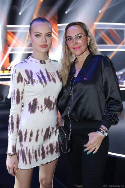 Natascha Ochsenknecht mit Tochter Cheyenne Savannah Ochsenknecht beim Miss Germany 2019 Finale in der Europa-Park Arena am 23.02.2019