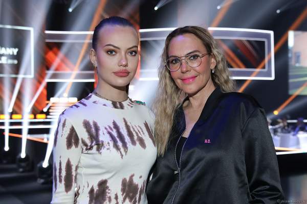 Natascha Ochsenknecht mit Tochter Cheyenne Savannah Ochsenknecht beim Miss Germany 2019 Finale in der Europa-Park Arena am 23.02.2019