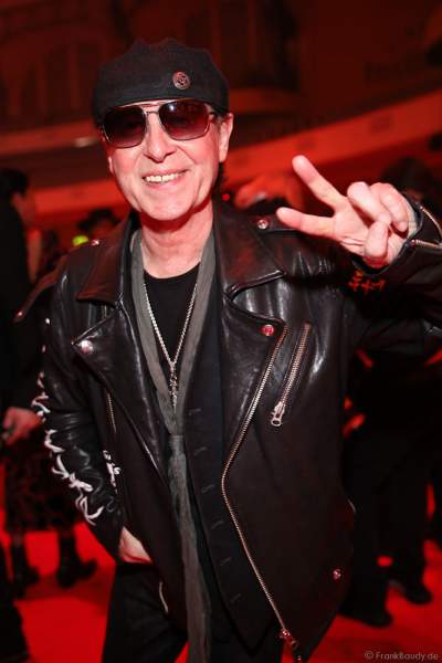 Klaus Meine, Sänger der Gruppe Scorpions auf der After-Show-Party beim PRG Live Entertainment Award (LEA) 2019 in der Festhalle in Frankfurt