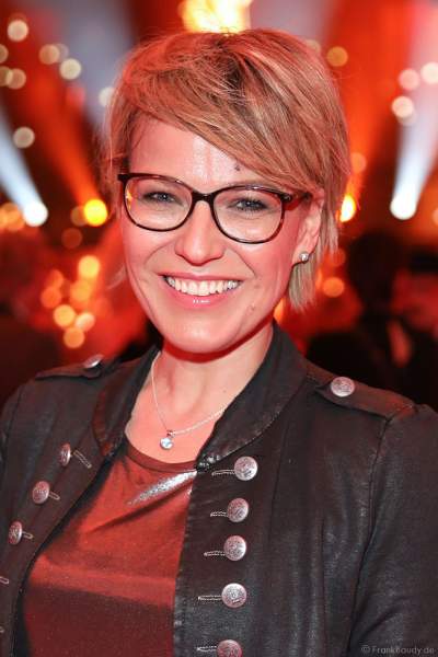 Andrea Ballschuh auf der After-Show-Party beim PRG Live Entertainment Award (LEA) 2019 in der Festhalle in Frankfurt