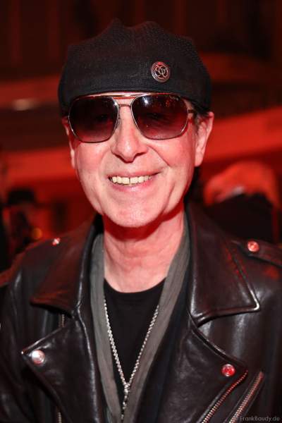 Klaus Meine, Sänger der Gruppe Scorpions auf der After-Show-Party beim PRG Live Entertainment Award (LEA) 2019 in der Festhalle in Frankfurt