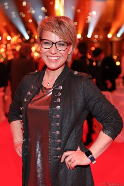 Andrea Ballschuh auf der After-Show-Party beim PRG Live Entertainment Award (LEA) 2019 in der Festhalle in Frankfurt