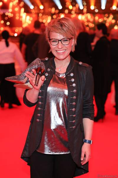 Andrea Ballschuh auf der After-Show-Party beim PRG Live Entertainment Award (LEA) 2019 in der Festhalle in Frankfurt