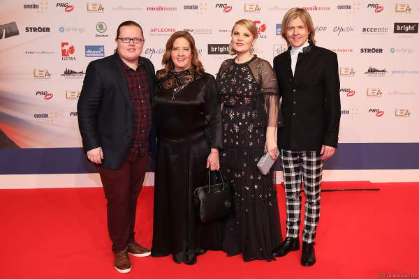 The Kelly Family beim PRG Live Entertainment Award (LEA) 2019 in der Festhalle in Frankfurt