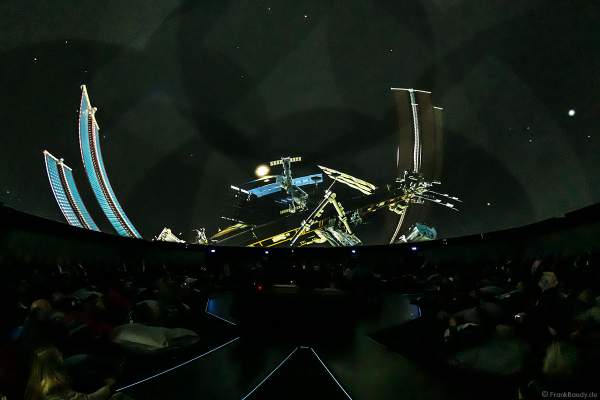 Filmabenteuer Mission Astronaut im 360 Grad-Kino TRAUMZEIT-DOME, Europa-Park 2019