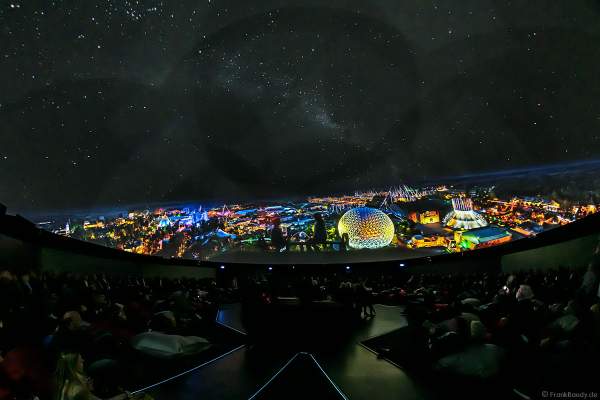 Filmabenteuer Mission Astronaut im 360 Grad-Kino TRAUMZEIT-DOME, Europa-Park 2019