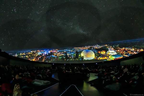 Filmabenteuer Mission Astronaut im 360 Grad-Kino TRAUMZEIT-DOME, Europa-Park 2019