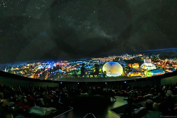 Filmabenteuer Mission Astronaut im 360 Grad-Kino TRAUMZEIT-DOME, Europa-Park 2019