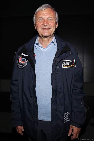 Deutscher Astronaut Ernst Willi Messerschmid bei MISSION ASTRONAUT im TRAUMZEIT-DOME, Europa-Park 2019