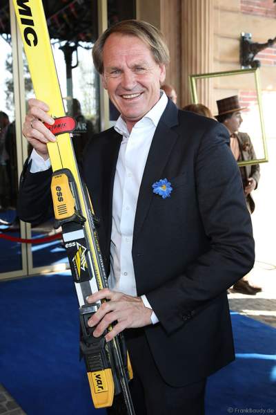 Skirennläufer Markus Wasmeier bei der Eröffnungsfeier des neuen Themenhotel Kronasar im Europa-Park in Rust am 24.05.2019
