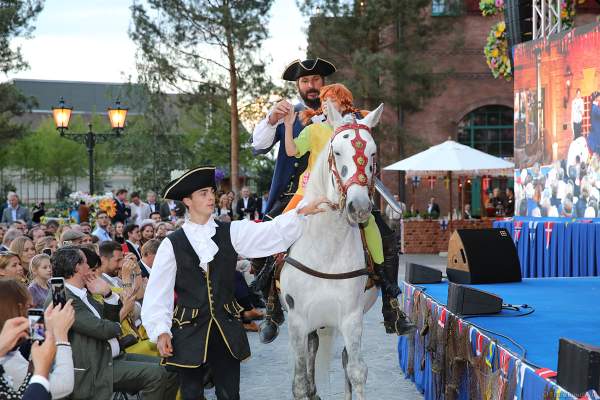 Pipi Langstrumpf bei der Eröffnungsfeier des neuen Themenhotel Kronasar im Europa-Park in Rust am 24.05.2019