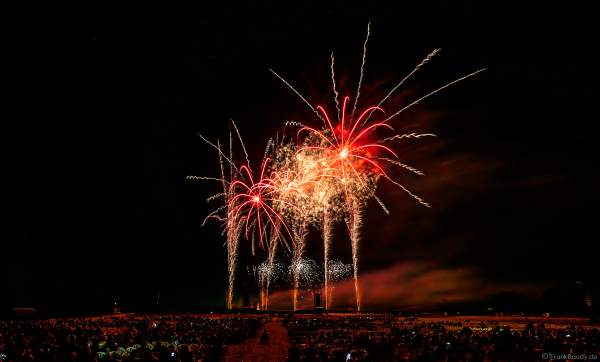 EURO-ELECTRO-SHOW beim Festival Vents d’Est 2019 mit einem Feuerwerk von Dietmar Giedemann