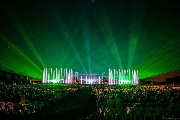 EURO-ELECTRO-SHOW beim Festival Vents d’Est 2019 mit Wassershow von Aquatique Show International