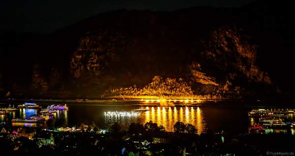 Feuerwerk TWILIGHT bei Rhein in Flammen 2019 in Oberwesel zur Musik von Electric Light Orchestra (ELO)