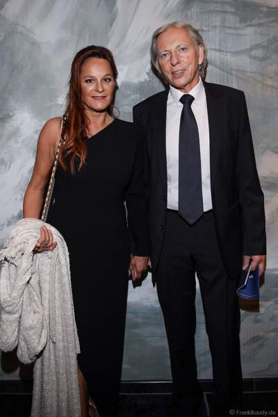 Andrea Berg mit Ehemann Ulrich Uli Ferber beim 70. Geburtstag des Europa-Park-Gründers Roland Mack am 12.10.2019 in Rust