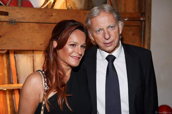 Andrea Berg mit Ehemann Ulrich Uli Ferber beim 70. Geburtstag des Europa-Park-Gründers Roland Mack am 12.10.2019 in Rust