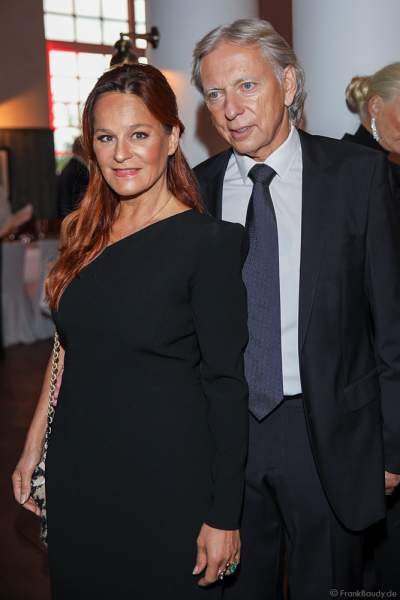 Andrea Berg mit Ehemann Ulrich Uli Ferber beim 70. Geburtstag des Europa-Park-Gründers Roland Mack am 12.10.2019 in Rust