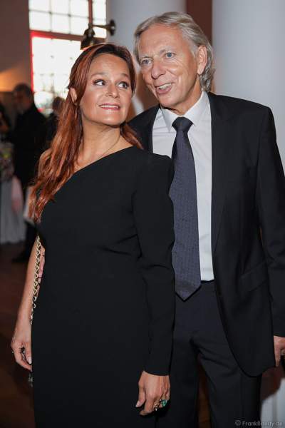 Andrea Berg mit Ehemann Ulrich Uli Ferber beim 70. Geburtstag des Europa-Park-Gründers Roland Mack am 12.10.2019 in Rust