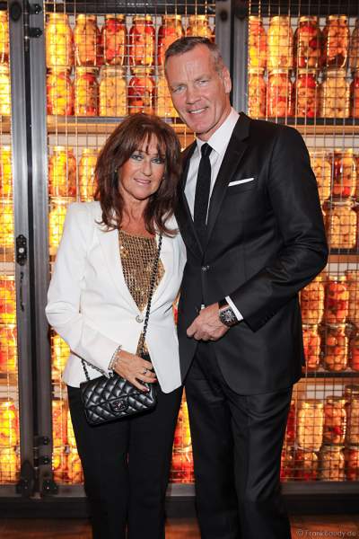Henry Maske mit Ehefrau Manuela Maske beim 70. Geburtstag des Europa-Park-Gründers Roland Mack am 12.10.2019 in Rust