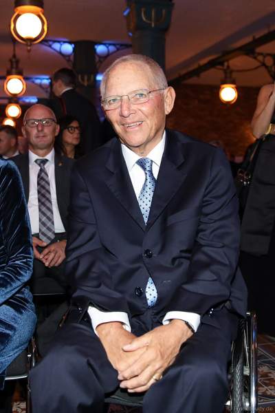 Wolfgang Schäuble beim 70. Geburtstag des Europa-Park-Gründers Roland Mack am 12.10.2019 in Rust