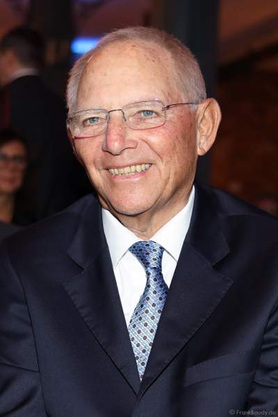 Wolfgang Schäuble beim 70. Geburtstag des Europa-Park-Gründers Roland Mack am 12.10.2019 in Rust