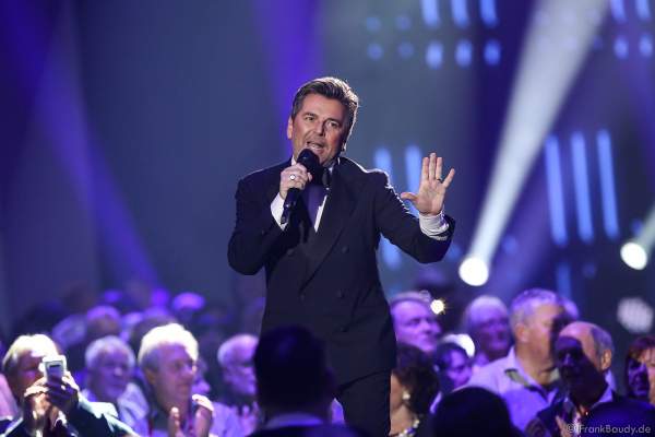 Thomas Anders bei der Silvestershow 2019/2020 in der Baden-Arena - Messe Offenburg