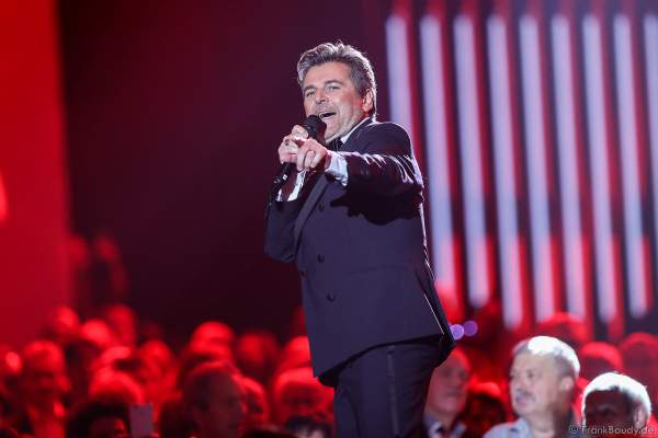 Thomas Anders bei der Silvestershow 2019/2020 in der Baden-Arena - Messe Offenburg