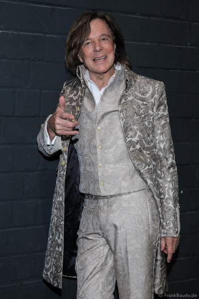 Jürgen Drews Backstage bei der Silvestershow 2019/2020 in der Baden-Arena - Messe Offenburg