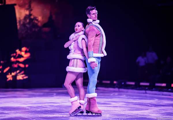 Wesley Campbell und Natalia Ogoreltseva bei der Eisshow SUPERNOVA von Holiday on Ice in der Festhalle Frankfurt und SAP Arena Mannheim 2019-2020