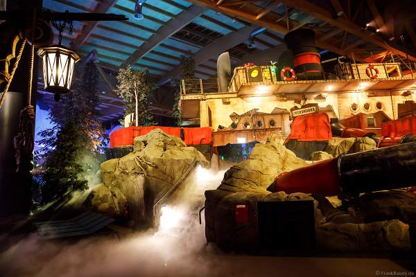 Abenteuerpool in der Wasserwelt RULANTICA des Europa-Park