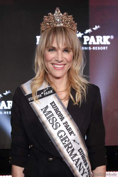 Leonie von Hase gewinnt den Titel bei Miss Germany 2020 am 15.02.2020 in der Europa-Park Arena Rust