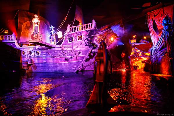 Jungfernfahrt PIRATEN IN BATAVIA bei der Wiedereröffnung im Europa-Park am 28. Juli 2020