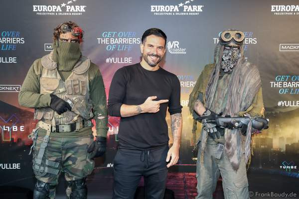 Marc Eric Terenzi bei der Eröffnung der der neuen YULLBE Horror Experience "Traumatica" im Europa-Park am 2. Oktober 2020