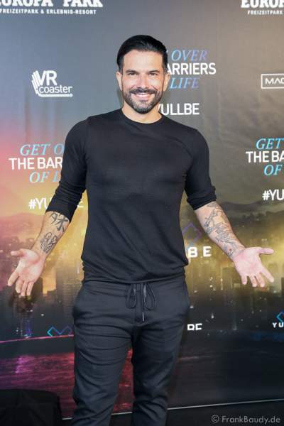 Marc Eric Terenzi bei der Eröffnung der der neuen YULLBE Horror Experience "Traumatica" im Europa-Park am 2. Oktober 2020
