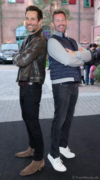 Alexander Mazza und Jan Hartmann bei der Eröffnung der der neuen YULLBE Horror Experience "Traumatica" im Europa-Park am 2. Oktober 2020