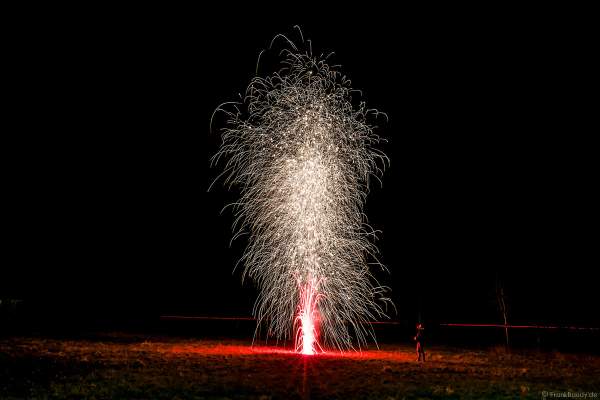 Große Vorführung von Feuerwerksartikel bei der XXL LIVE Böllertour