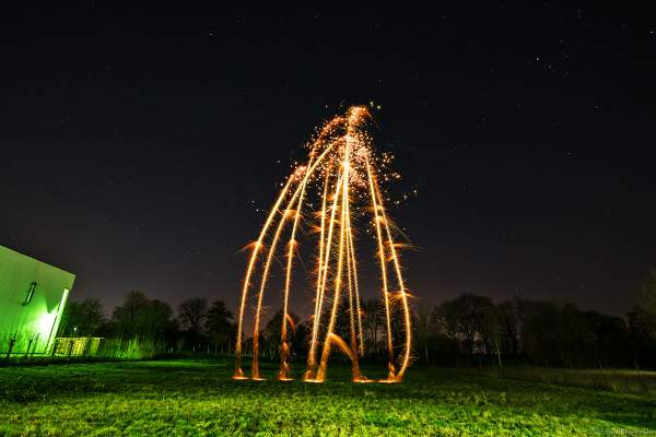 Große Vorführung von Feuerwerksartikel bei der XXL LIVE Böllertour