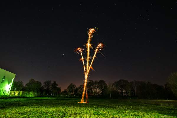 Große Vorführung von Feuerwerksartikel bei der XXL LIVE Böllertour