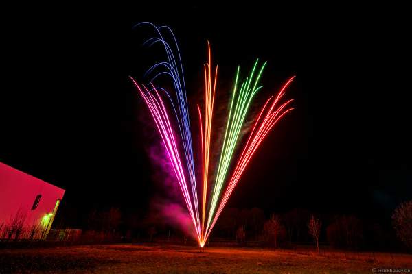 Große Vorführung von Feuerwerksartikel bei der XXL LIVE Böllertour