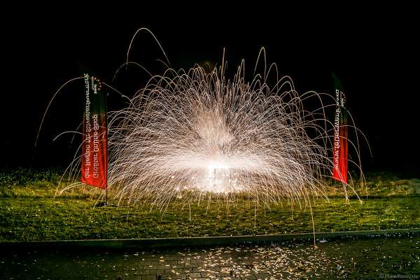 Große Vorführung von Feuerwerksartikel bei der XXL LIVE Böllertour