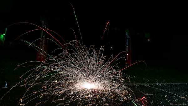 Große Vorführung von Feuerwerksartikel bei der XXL LIVE Böllertour