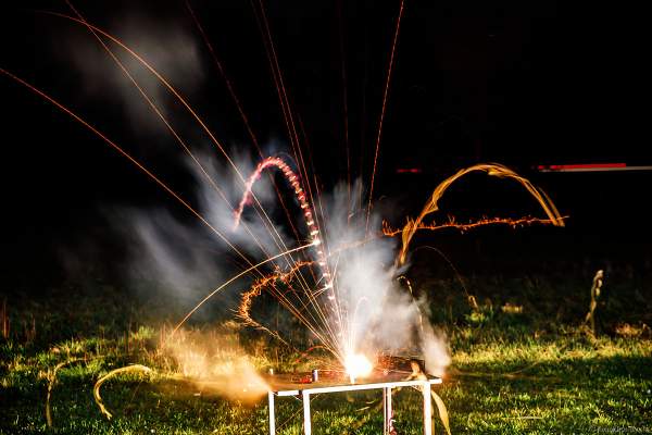Große Vorführung von Feuerwerksartikel bei der XXL LIVE Böllertour