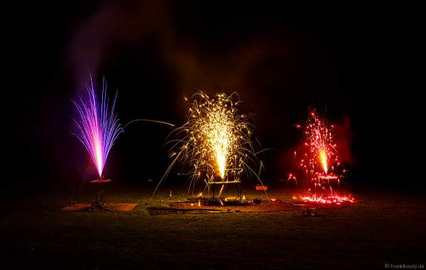 Silvesterfeuerwerk Vorschießen und Influencer-Tag mit 2 Stunden Livestream von Beisel Pyrotechnik am 25.09.2021