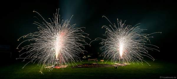 Silvesterfeuerwerk Vorschießen und Influencer-Tag mit 2 Stunden Livestream von Beisel Pyrotechnik am 25.09.2021